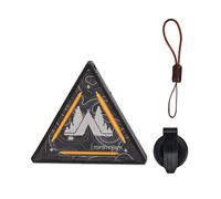 FackLOxc Portali Triangoli da Campeggio Luce Ricaricabile Ricaricabile per Esterni Piccoli Pendenti Lampada per Escursioni Emergenze Usano Zaini Escursionistici