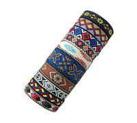 FackLOxc Set di 10 braccialetti dell'amicizia in stile bohémien, realizzati a mano, colorati, in tessuto, regolabili, per donne e ragazzi, Poliestere, corda di canapa, come descritto