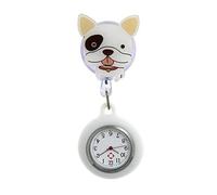 FackLOxc Watch Infermiera Del Bavero Sospeso Con Clip Per Spilla In Silicone Sul Design Per Cliniche Controllo Rapido Che Impostano L'infermiera Professionale Ospedale Orologio