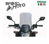 FACO 28486 CUPOLINO ALTO +18CM FUME CHIARO HONDA NC XC 700 2012 2013
