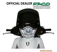 FACO ART. 28600 PARABREZZA CUPOLINO PER HONDA SH 125/150 2013/2016 + ATTACCHI