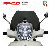 FACO CUPOLINO BASSO RACING FUMÈ SCURO PER PIAGGIO BEVERLY 350 ie 2011 - 2017