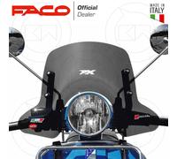 FACO CUPOLINO PARABREZZA BASSO FUMÈ SCURO PIAGGIO VESPA PX 125 / 150 2011-2017