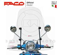 FACO PARABREZZA ALTO INVERNALE COMPLETO PIAGGIO VESPA PX 125-150 2001 - 2007