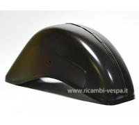 Faco Parafango in metallo per Vespa 50/90/125 Special- Primavera ET3, Nero, Compatibile con Scooter, Posteriore, Classico