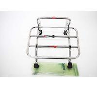 Portapacchi anteriore cromato a molla con ribaltina LML 2T 4T 125 150 200