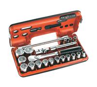 FACOM 1/2" Chiave A Bussola 6 Punti Set Di Chiavi - 21 Pezzi SL.DBOX1 WOW