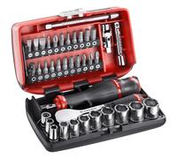 Facom 1/4 " insieme Zoccolo, 6-Kant, Box Scatola Cricchetti Metrico Stretta