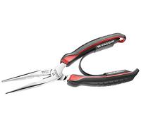 FACOM - Pinza a becchi mezzotondi diritti, cromata, Lunghezza complessiva: 200 mm 200