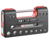 Facom 1cm Drive 6-Point Rilevazione Scatola Presa Set, 18 Pezzi FCMJLDBOX1PB