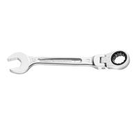 Facom 467bf.13 Chiave Combinata articolate a cricchetto metrico, Argento, 13 mm