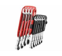 Facom - 467BF.JP10PB Combinazione a cricchetto Chiave flessibile Set 10 pezzi