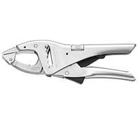 Facom 506A - Pinza a sgancio rapido a becco lungo incernierato con impugnatura di blocco, 250 mm