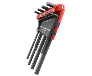 Facom 83H.JP9APG - Mazzo di 9 chiavi, maschio, lunghe