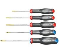 Facom Set cacciaviti Protwist AT.5PB 5 pezzi (3 fenditura + 2 prozidriv) - set di scatole