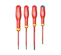 Facom Set di cacciaviti Protwist AT4VEPB - Isolati 1000V, 4 pezzi (2 Fessura + 2 Prozidriv)