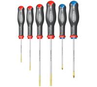 FACOM ATD.J6 - Set di 6 cacciaviti PROTWIST® per viti Phillips POZIDRIV® - Lame rotonde