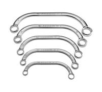 Facom Chiavi poligonali doppie OGV®, teste ad anello poligonali, in scatola, 5pz. Quantità:1