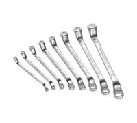 Facom Chiavi poligonali doppie OGV®, testine ad anello poligonali, a gomito, 8pz. Quantità:1