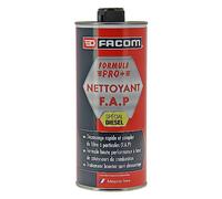 Facom Detergente FAP, Detergente Decrassante per Filtro Antiparticolato, Formula Pro+ 1L Rosso