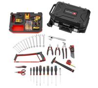 Facom / dewalt set in bobina 68 pezzi incl. trapano cordless dcd701