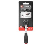 CRICCHETTO CON LEVETTA DINVERSIONE 1/4 6.3 MM 120 FACOM R360
