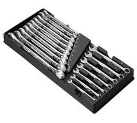 Facom Modulo in plastica XL - serie 440 Chiavi fisse a forchetta 17pz. Quantità:1