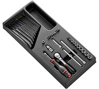 Facom MOD.RL161-26 - Chiave a bussola 1/4Z, 36 pezzi