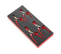 Facom MODM.PCSNPB - Modulo con 4 pinze per anelli seeger in schiuma