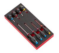 FACOM Modulo Con 9 Cacciaviti Protwist®, In Inserto In Schiuma MODM.AT3