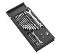 FACOM Modulo Knarren-Ring-Gabelschlüsseln Con Comune Metrico 8-19mm MOD.467BFJ12