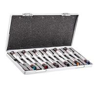 Facom MT.RS2 - Set di cacciaviti Micro-Tech, 12 pezzi, colore: Argento