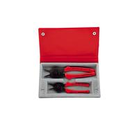 Facom Pinze per anelli di sicurezza con serraggio interno o esterno, reversibili, 2pz. Quantità:1