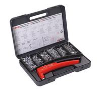 Facom Pinze per rivettare per rivetti ciechi in alluminio e acciaio, rivetti ciechi in alluminio (testa standard, testa larga) Ø4 - 4,8mm, circa 600pz. Quantità:1