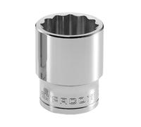 Facom Presa 1.3cm Drive 10mm Bi-Esagonale Cromato Standard Lunghezza FCMS10