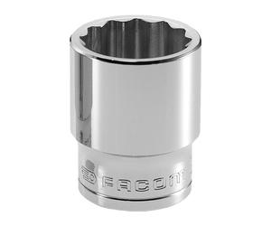 Facom - Presa bi-esagonale 1 / 2in Drive 24mm