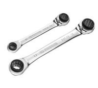 Facom Quattro Cricchetto Chiave Set 2 Pezzi 8x10 12x13 16x17 18x19mm FCM64CJ2PB