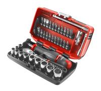 Facom RL.NANO1 Set Chiavi Cricchetto Bussole Testa Pera 1/4" 38 Pezzi