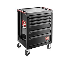 Facom ROLL.6NM3A - Servante ROLLM3, 6 cassetti, colore: Nero