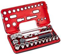 FACOM S.161DBOX1 - JUEGO VASOS 1/2' 6C MM S.161B 21PC