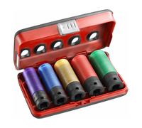 Facom Set di chiavi a bussola IMPACT 1/2", 5 pezzi Quantità:1