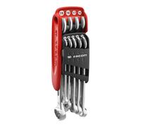 Facom Set di chiavi combinate, smussate a 15°, 14pz. Quantità:1