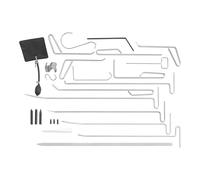 Facom Set per raddrizzare, 34 pz Quantità:1