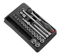 Facom Steckschlüsselmodul 3/8 ", 6-Kant, Metrico - 20 Parti, MOD.J360-36