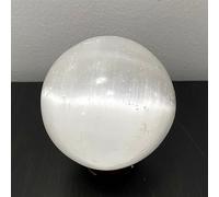 FACSER Campione di Sfera di Cristallo di Selenite (Size : 700-800g)