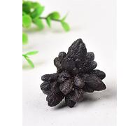FACSER Cristallo naturale di cristallo grezzo 1PC Pietra Naturale Carbonado Cluster Tipo Campione di Cristallo Rough Campione Collezione Ornamentale Quarzo Home Decor