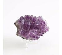 FACSER Cristallo naturale grezzo 1pc 60g-200g ametista grezza cluster grezzo geode cristalli pietra adatta per la casa cristalli