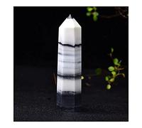 FACSER Cristallo naturale grezzo cristallo 1PC Taichi Stone Tower cristallo quarzo punto Reiki bacchetta per la decorazione domestica