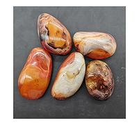 FACSER Cristallo seta naturale agata agata palma pietre giocattolo piccole pietre e cristalli obelisco di cristallo (dimensioni: 100-130 g)