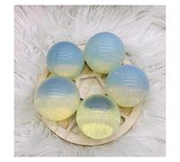 FACSER Sfera di cristallo di quarzo in opale naturale Bellissimi cristalli di quarzo opale 1 pz dingchi obelisco (dimensioni: 55-60 mm)